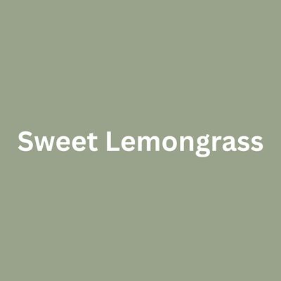 Sweet Lemongrass - Single Drippy Candle