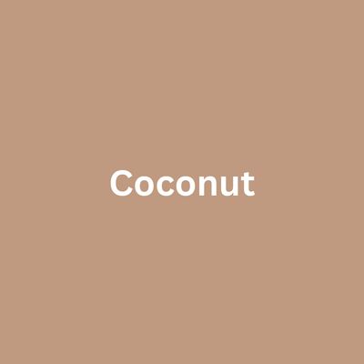 Coconut - Single Drippy Candle