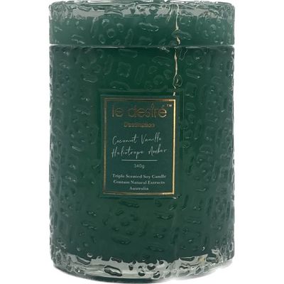 Coconut Vanilla Heliotrope Amber (Brisbane City Hall• Queensland) - Destination Soy Candle