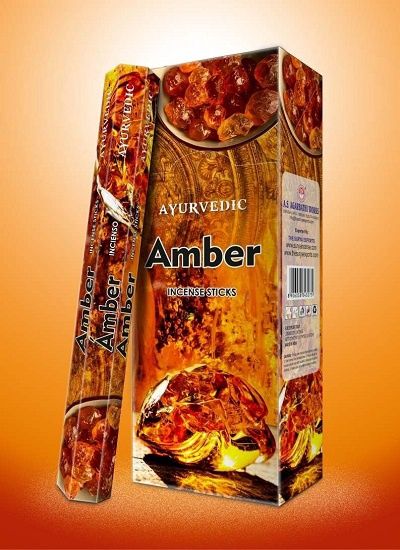 Ayurvedic Amber Incense Sticks