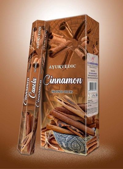 Ayurvedic Cinnamon Incense Sticks