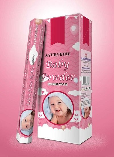 Ayurvedic Baby Powder Incense Sticks