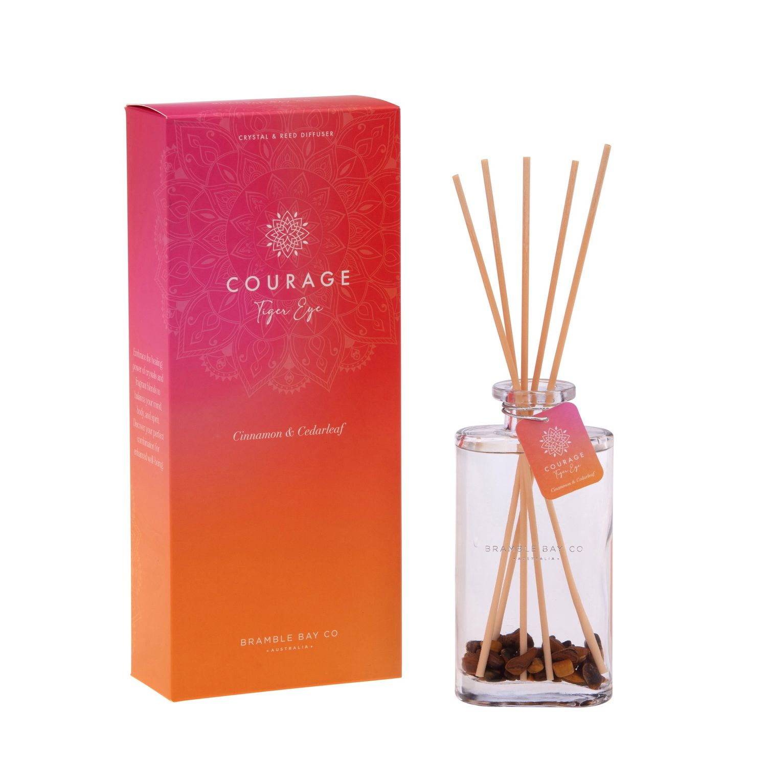 Crystal Boho - COURAGE - Tiger Eye - Diffuser
