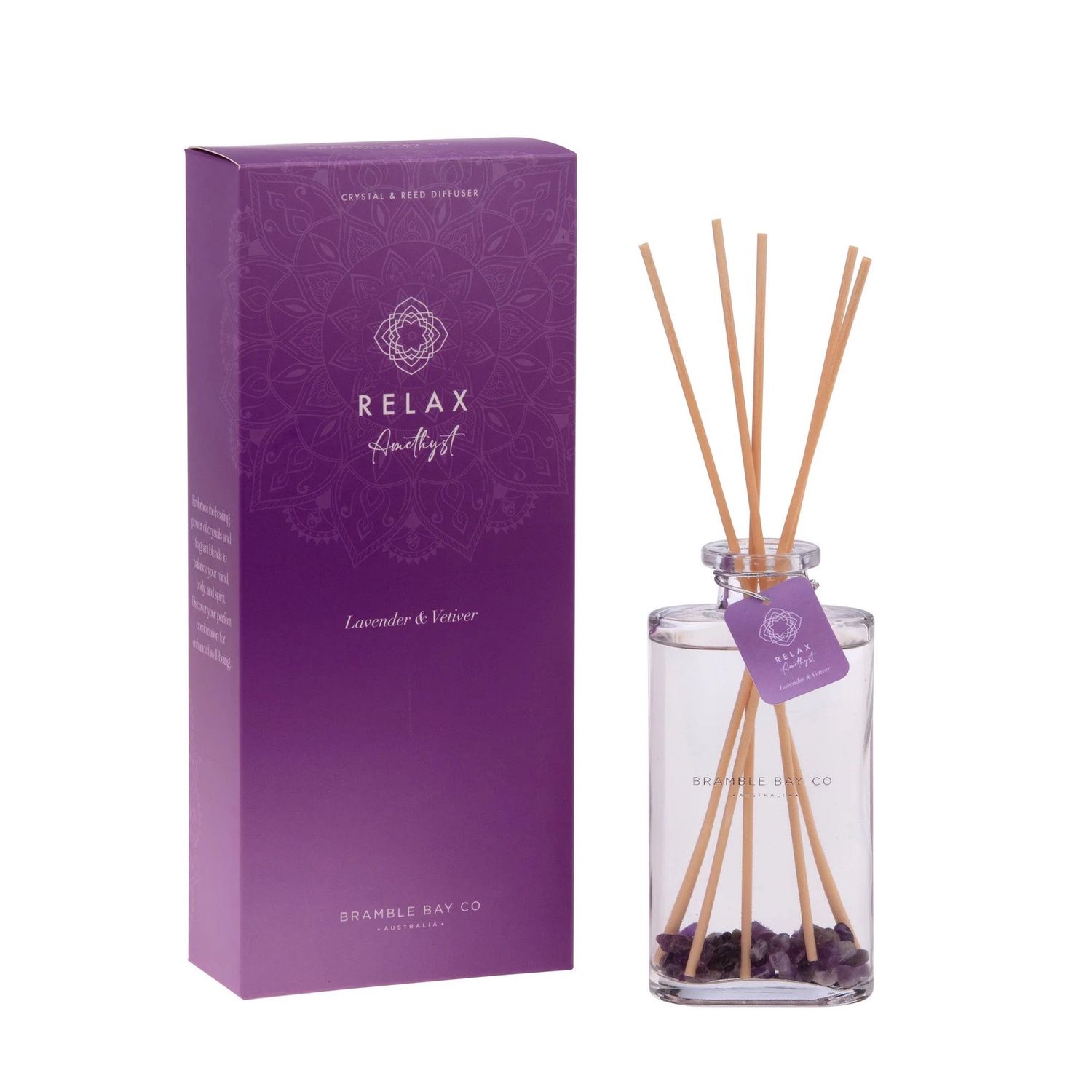 Crystal Boho - RELAX - Amethyst - Diffuser