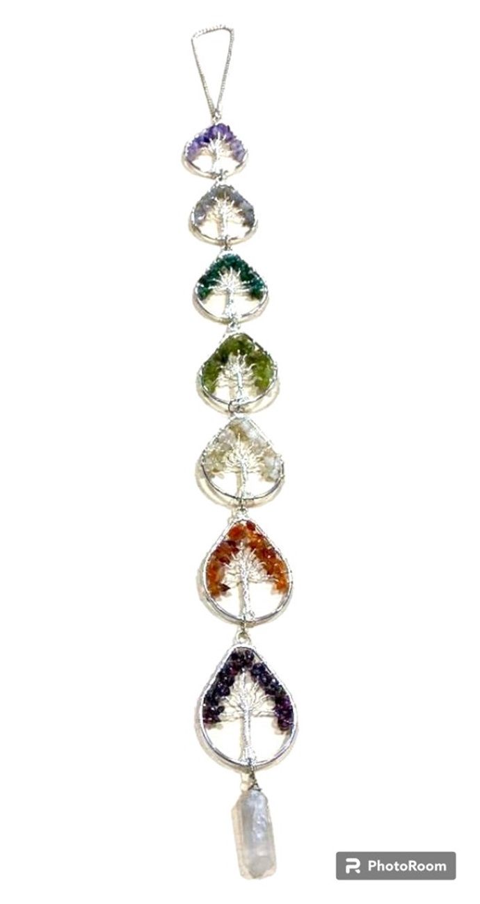 Crystal Hanging Chakra Tree