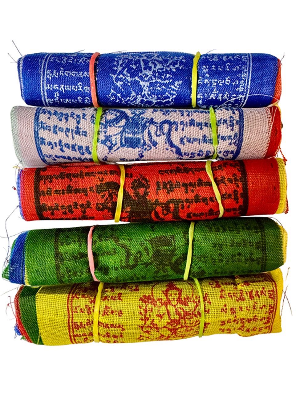 Tibetan Prayer Flags - Set of 5 - 8 CM