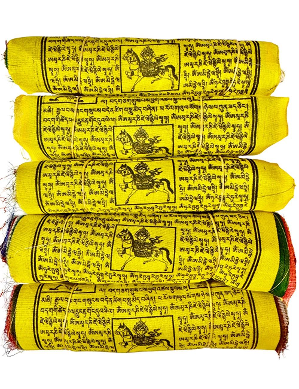 Tibetan Prayer Flags - Set of 5 - 22 CM