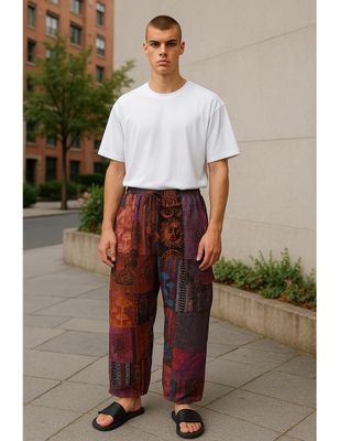 Patchwork Trousers