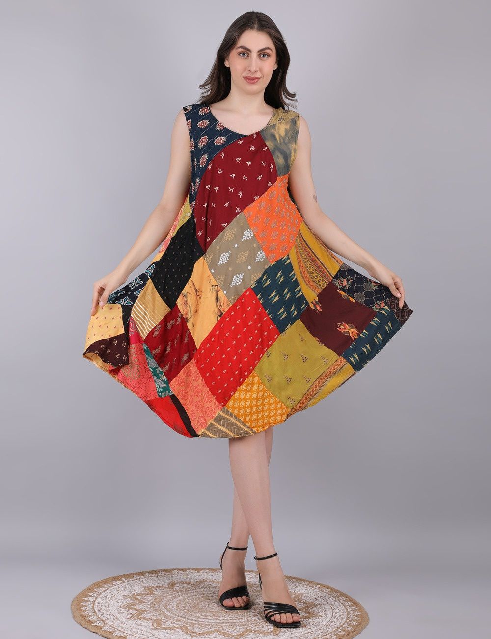 Patchwork Dress