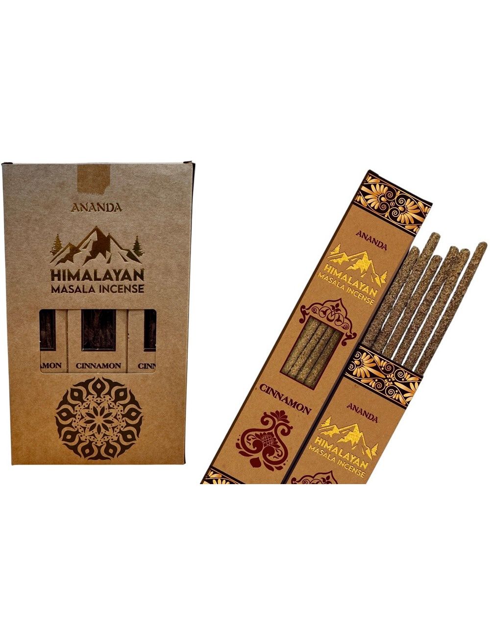 All Natural Hand Rolled Smudge Incense - Cinnamon - Bulk