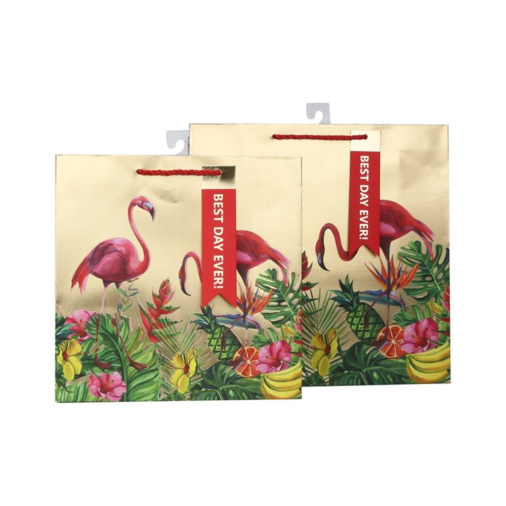 PINK FLAMINGO GIFT BAG