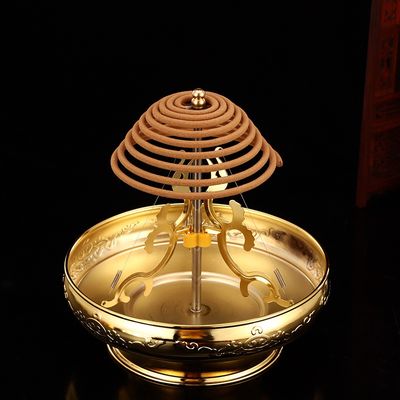 Coils Incense Holder - Gold