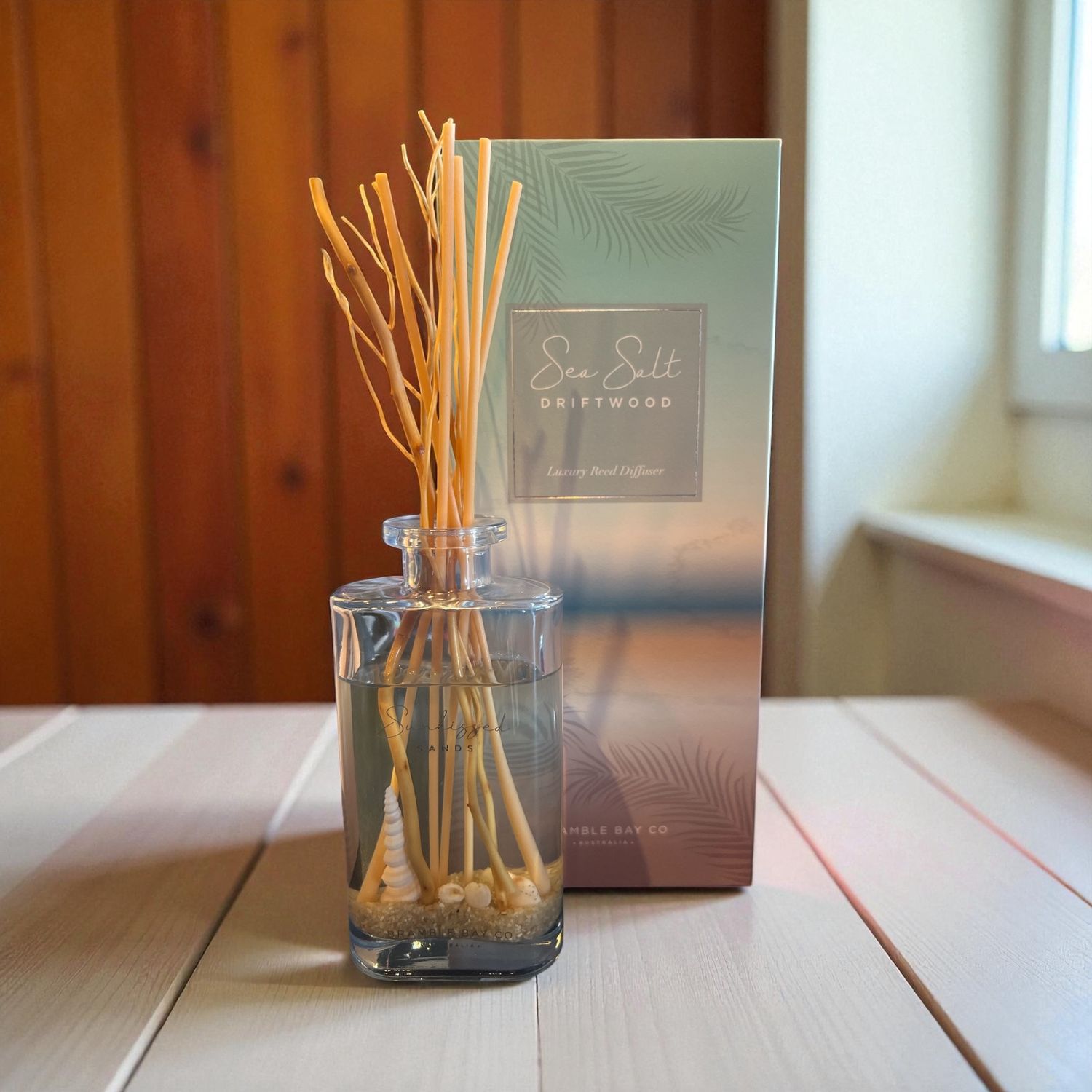 Sea Salt &amp; Driftwood Luxury Fragrance Diffuser