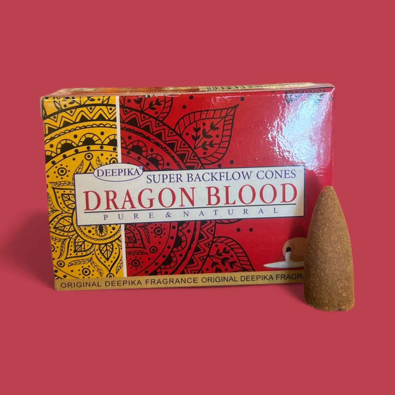 Deepika Dragon Blood Super Backflow Dhoop Cones