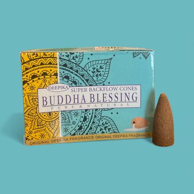 Deepika Buddha Blessing Super Backflow Dhoop Cones