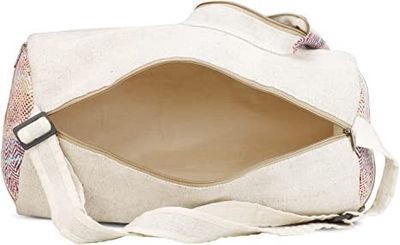 Coloured Cotton Duffle Bag