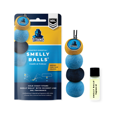 Gold Coast Titans NRL Smelly Balls Set