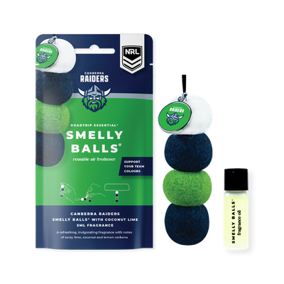 Canberra Raiders NRL Smelly Balls Set