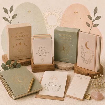 Spiritual Cards, Affirmations &amp; Stationary