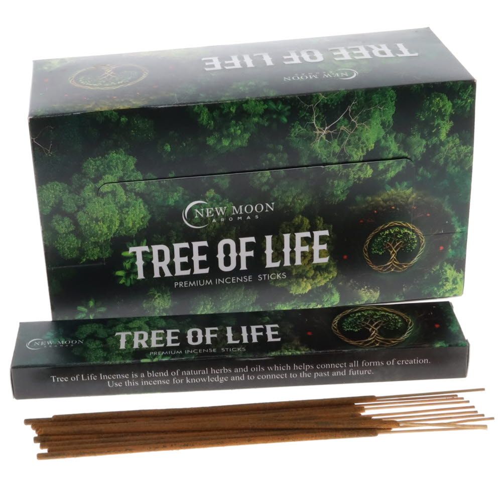 New Moon Tree of Life Incense Sticks 15g