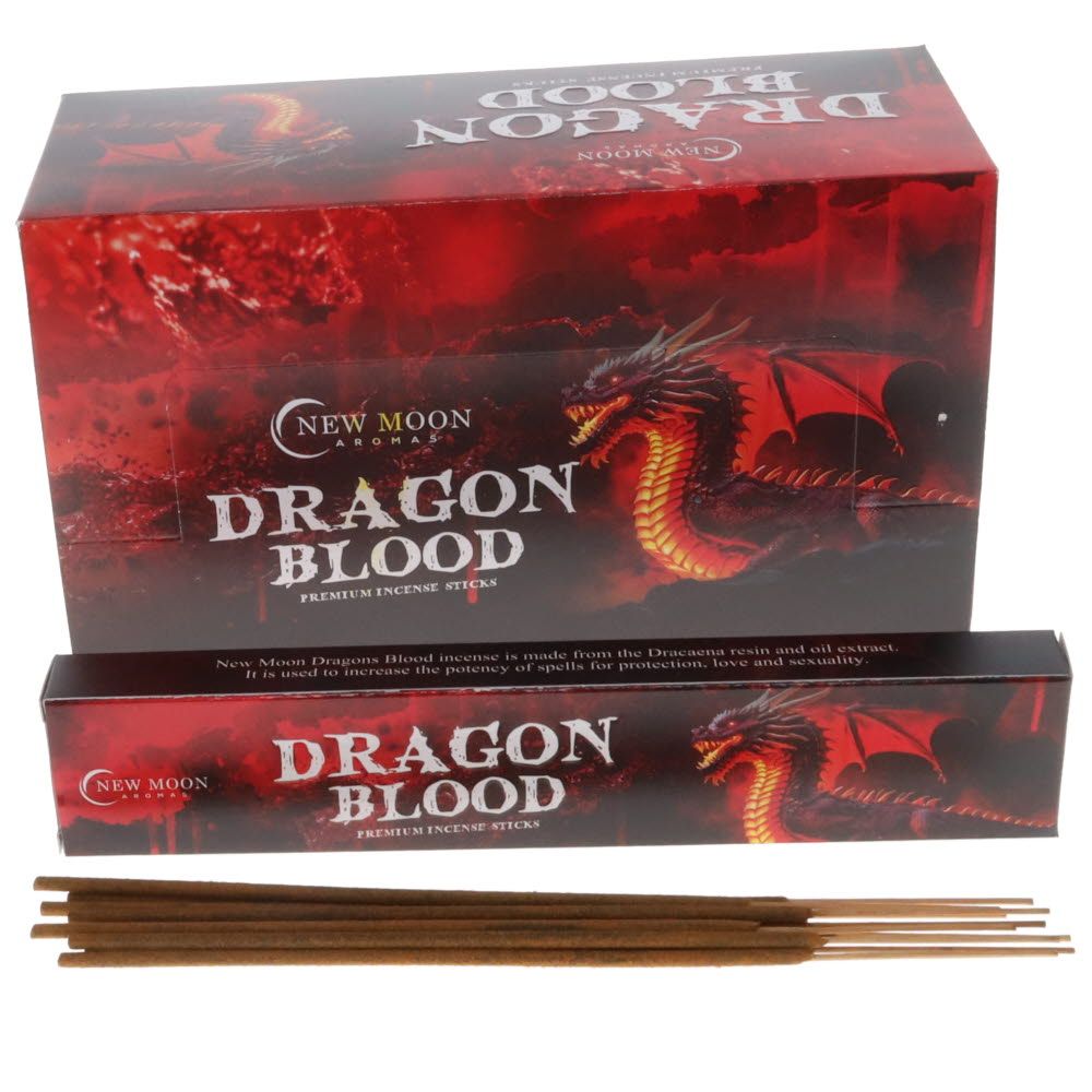 New Moon Dragons Blood Incense Sticks 15g