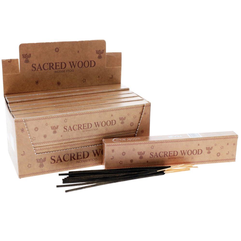 New Moon Sacred Wood Incense Sticks 15g