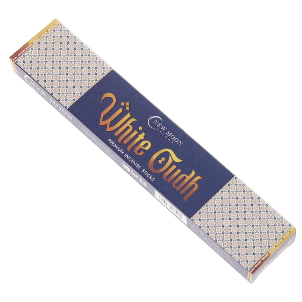 New Moon White Oudh Incense Sticks 15g
