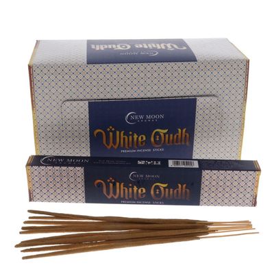 New Moon White Oudh Incense Sticks 15g
