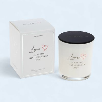 Love is a flame