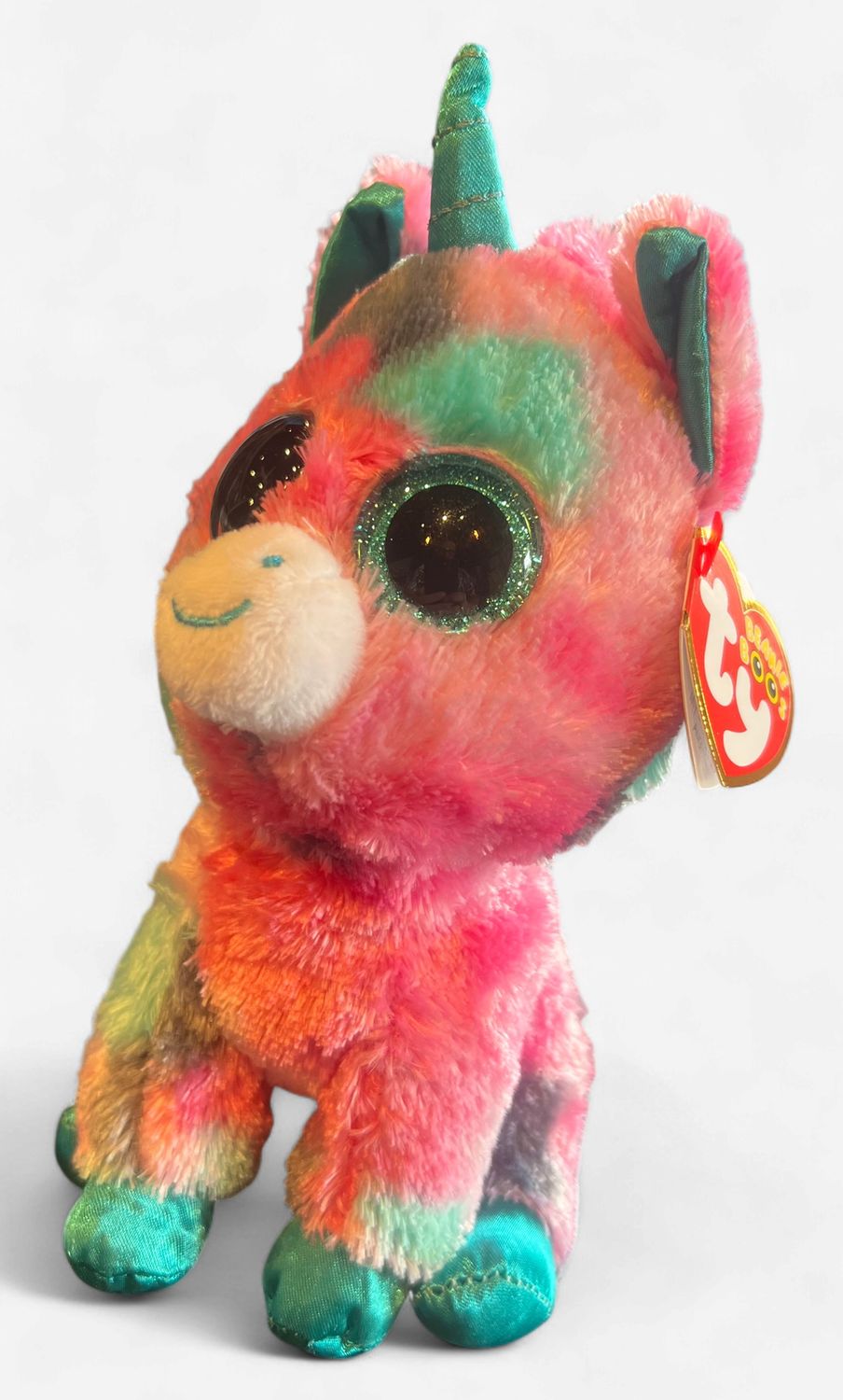 GUMBALL- Pink/Aqua Unicorn Reg Beanie Boo
