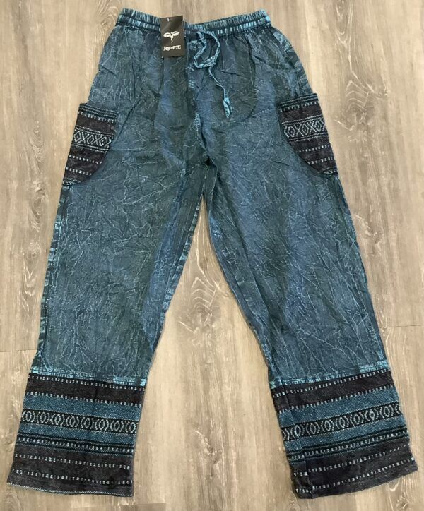 Cotton stone wash pants