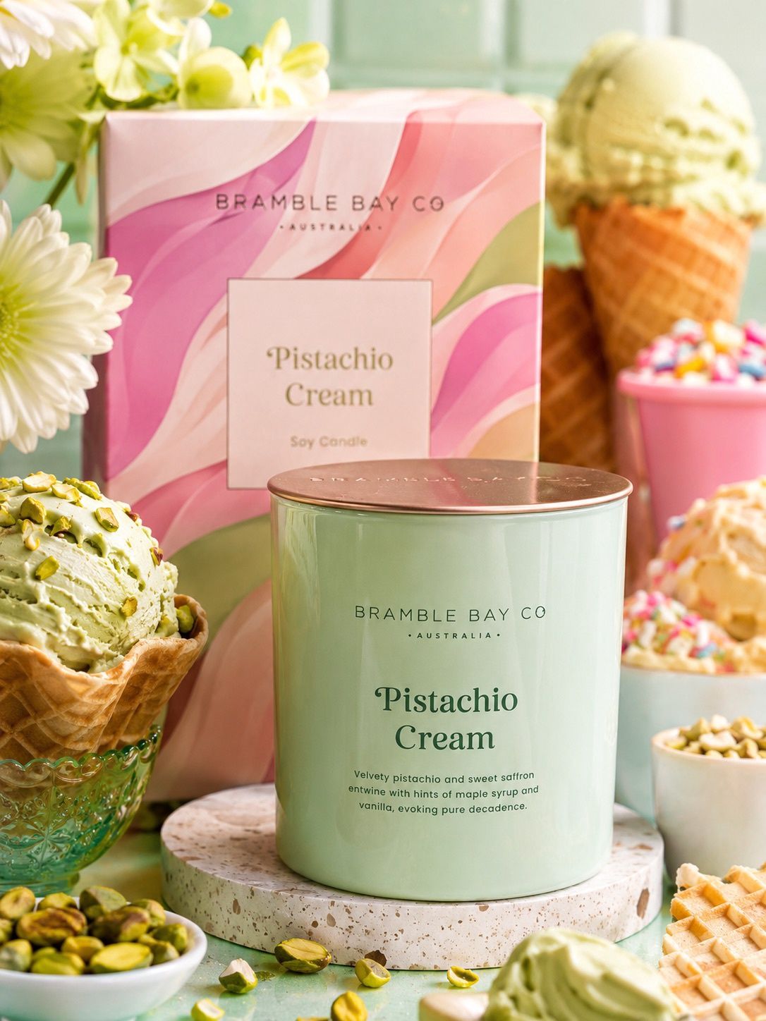Pistachio Cream Candle