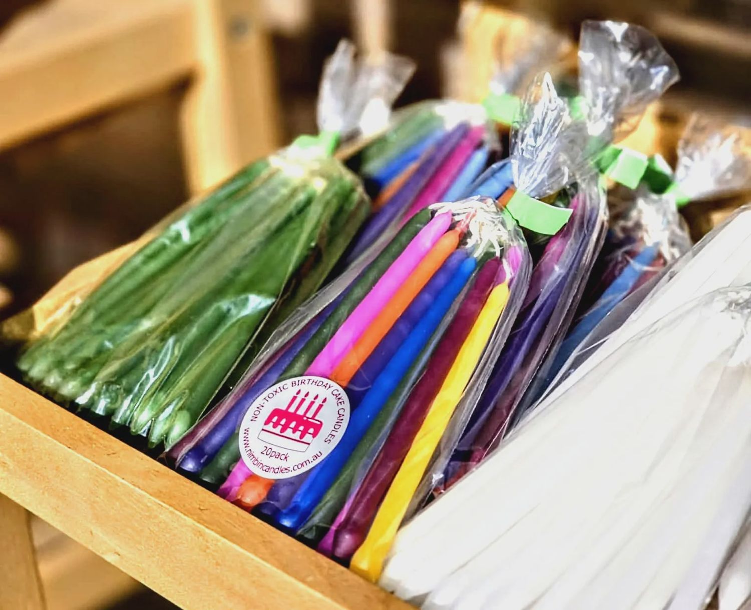 Nimbin - Birthday Cake candles