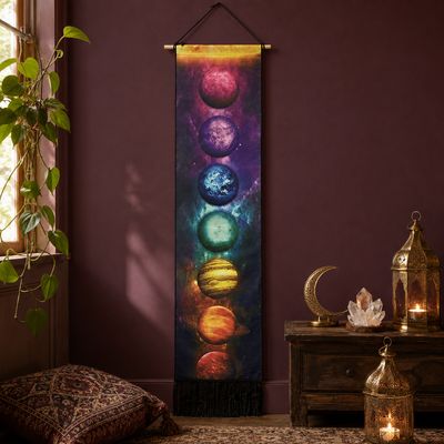 Boho Digital Print Banner – Celestial Alignment