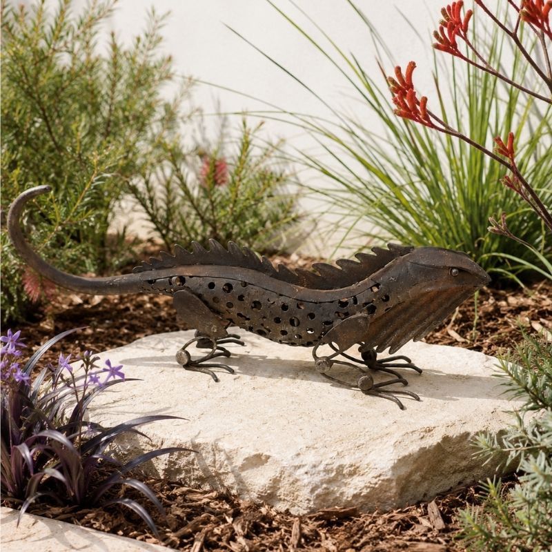RUST LIZARD - 20cm