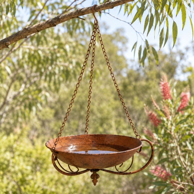 SCROLL BIRDFEEDER - 57cm