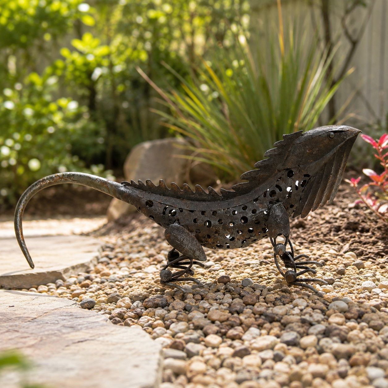 RUST LIZARD - 15cm