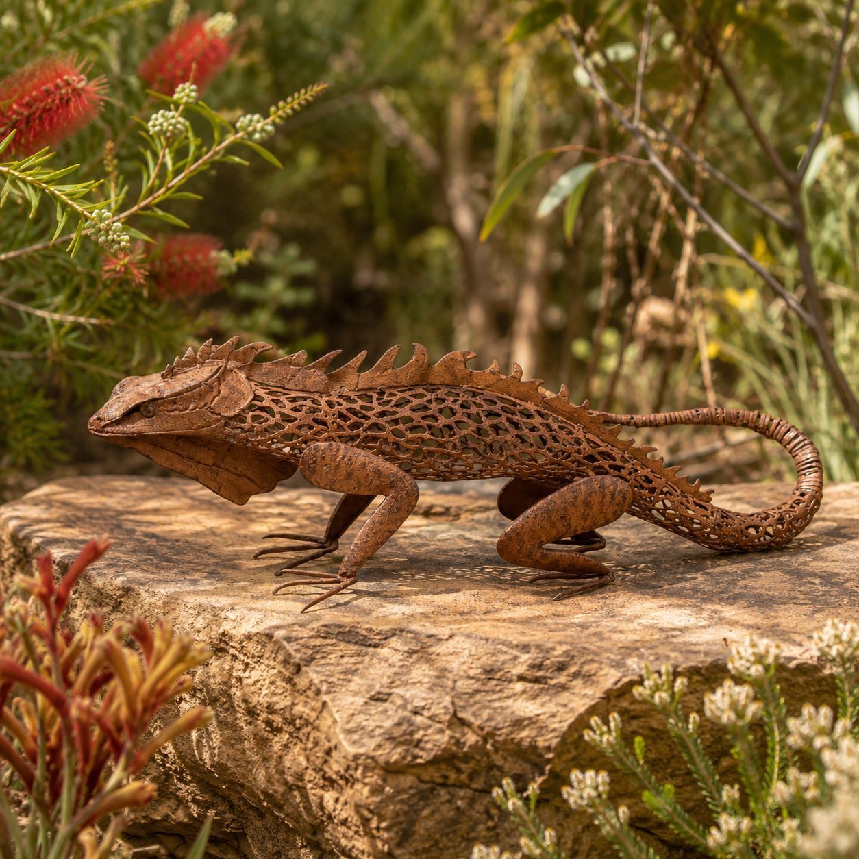 RUST LIZARD - 22cm