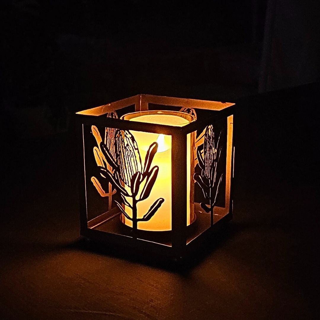 BANKSIA LANTERN - 21 cm