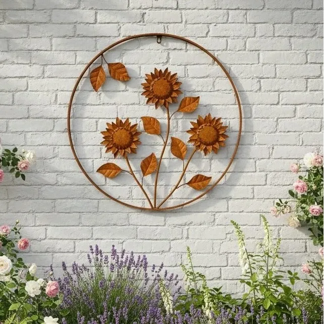 SUNFLOWER WALL ART
