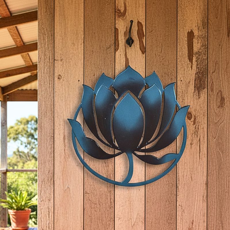 PATINA LOTUS WALL ART