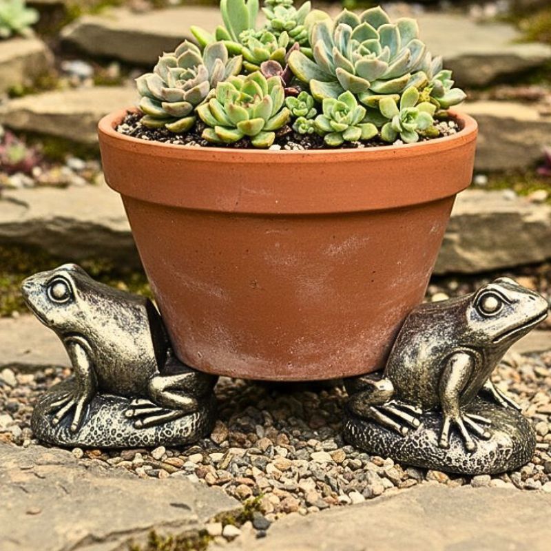 RESIN FROG POT FEET
