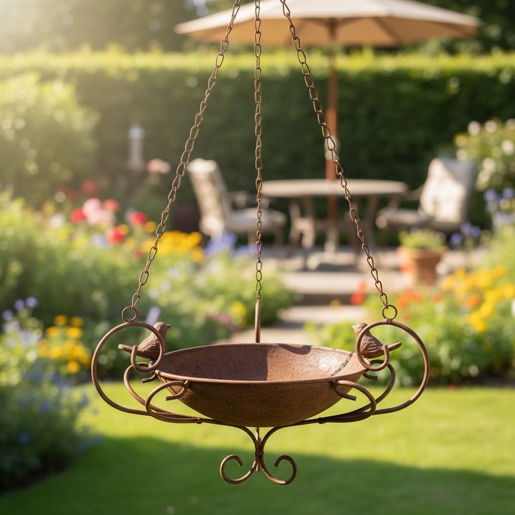 SCROLL BIRDFEEDER - 64.5cm