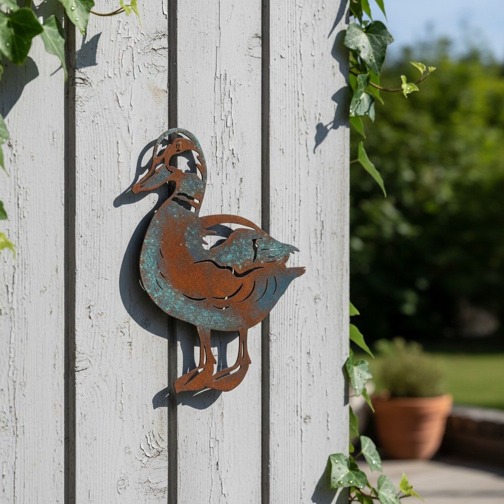 PATINA DUCK WALL ART