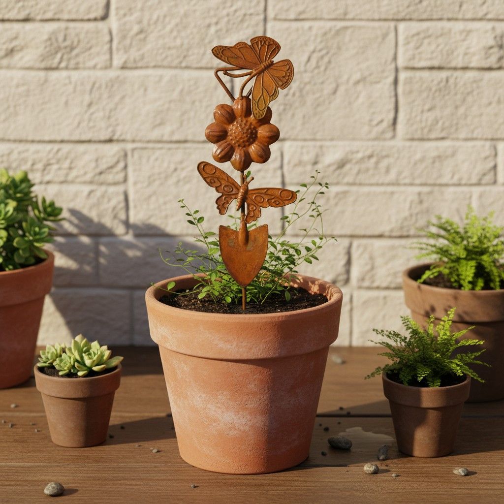 DECORATIVE BUTTERFLY SPADE