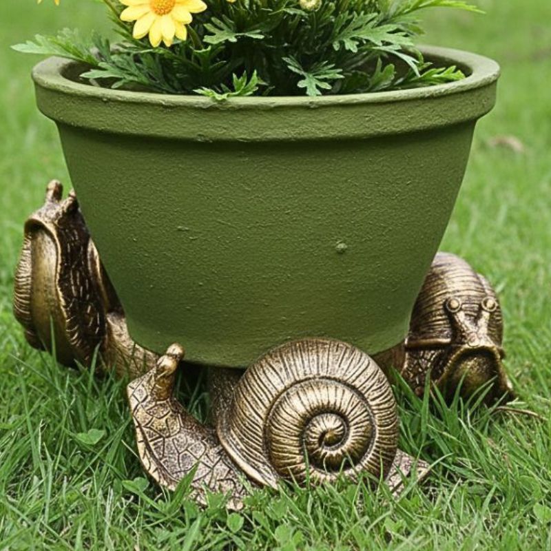 RESIN SNAIL POT FEET