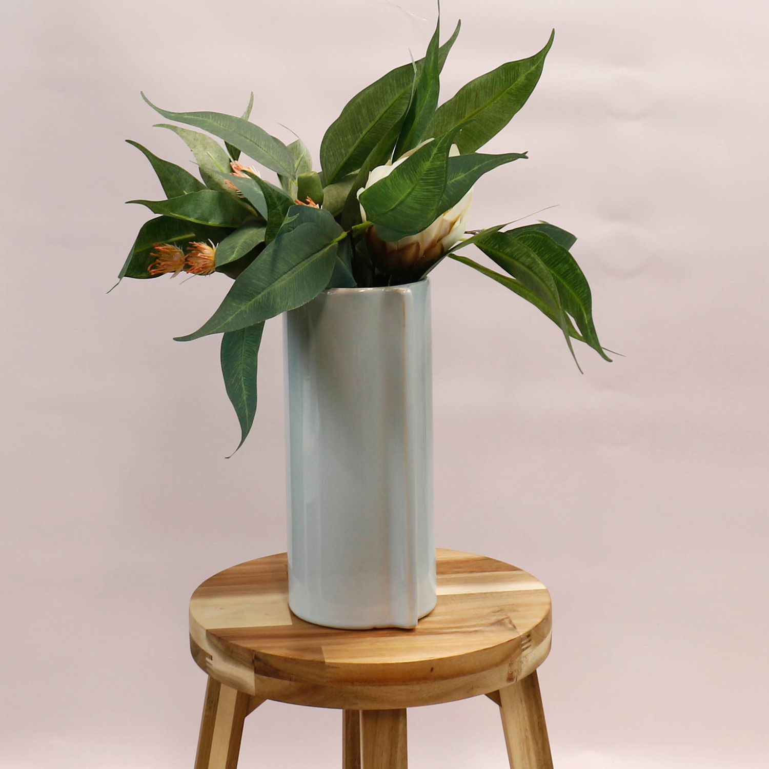 PALE BLUE VASE