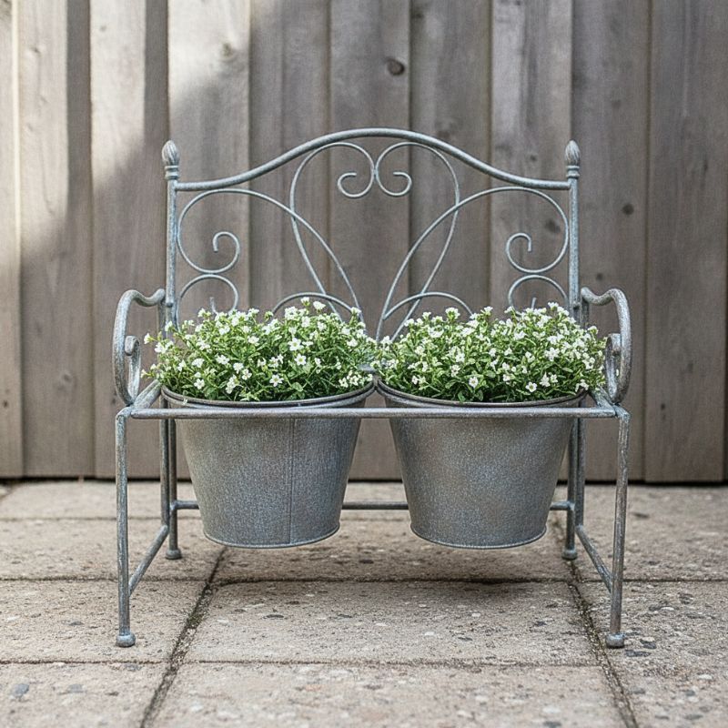 BENCH PLANT HOLDER