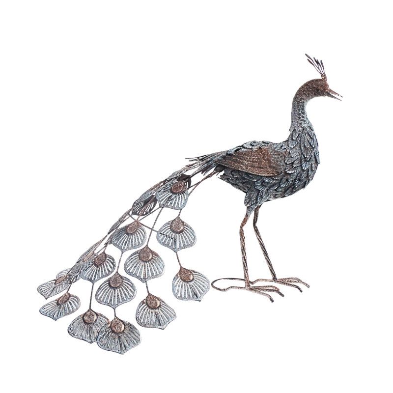 STANDING PEACOCK