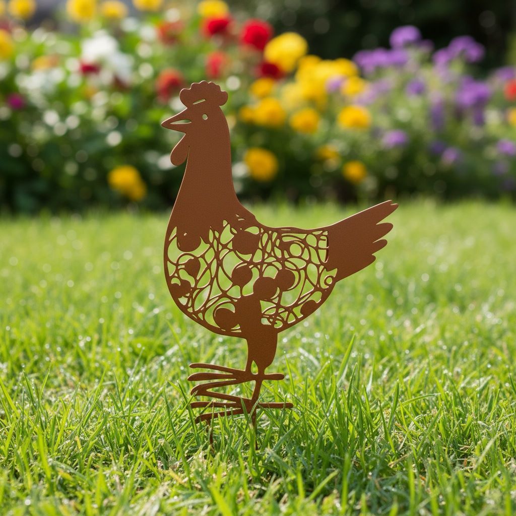 HEN STAKE - 35cm